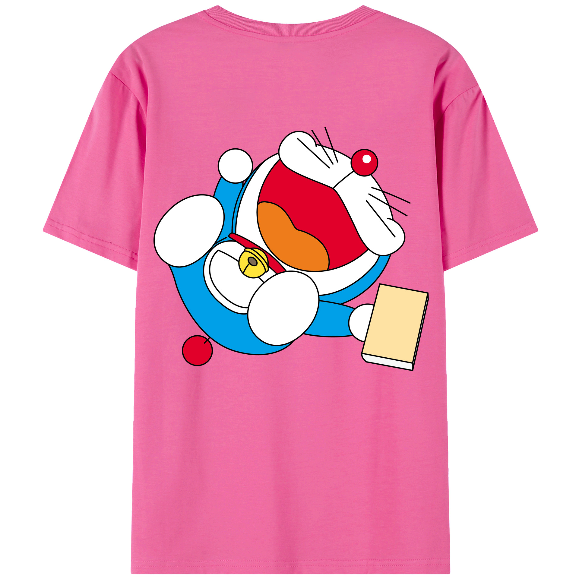 （画像用） ドラえもん Doraemon レディース半袖Tシャツ(バックプリント)